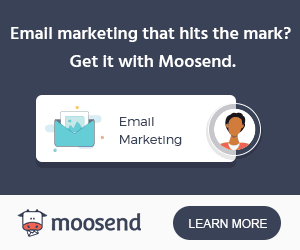 Moosend Email marketing